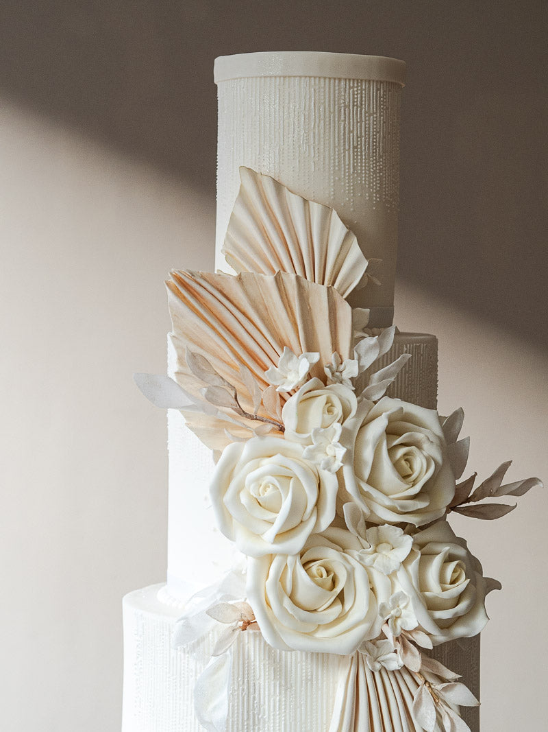 Desert Deco Wedding Cake