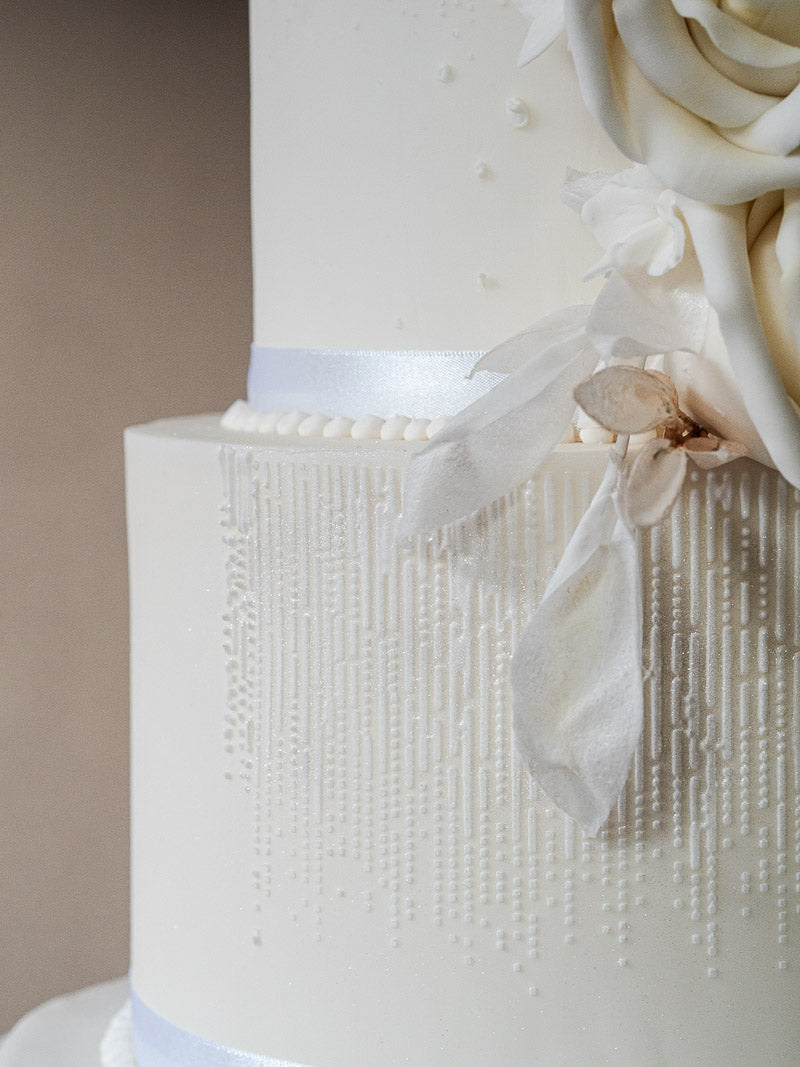 Desert Deco Wedding Cake