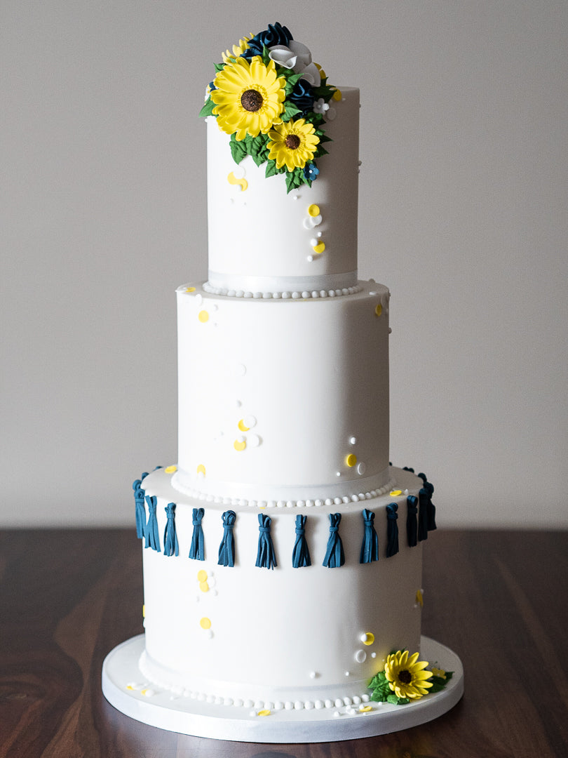 Festival Wedding Cake