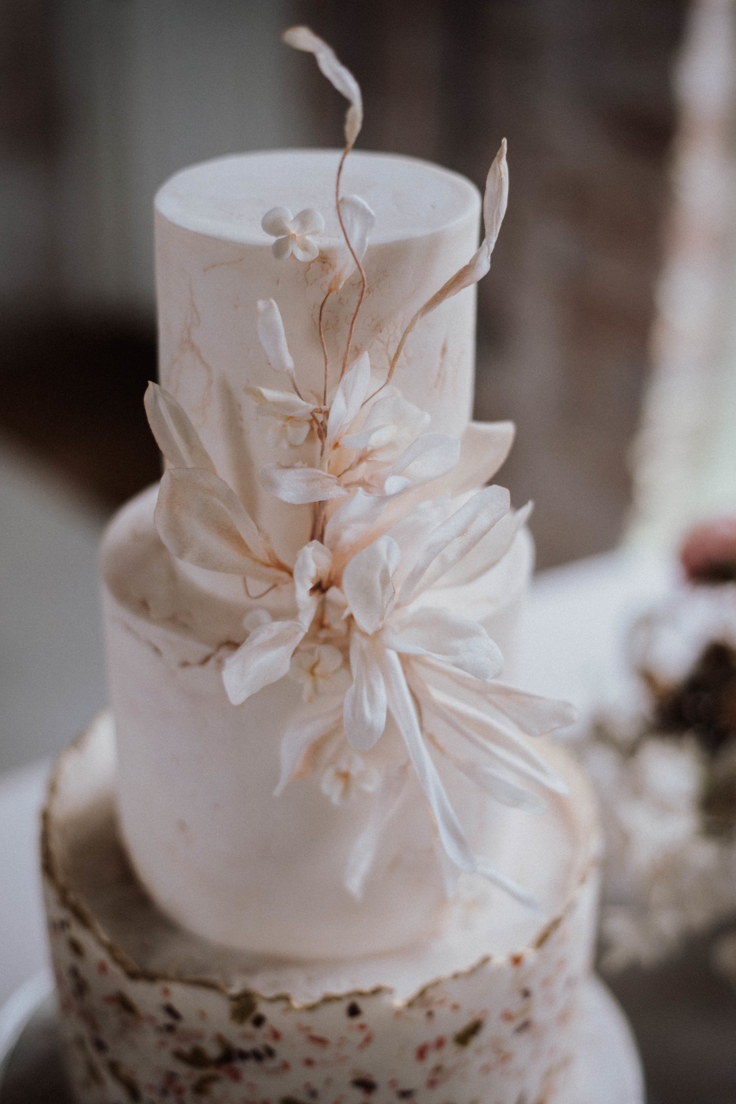 Terrazzo Wedding Cake