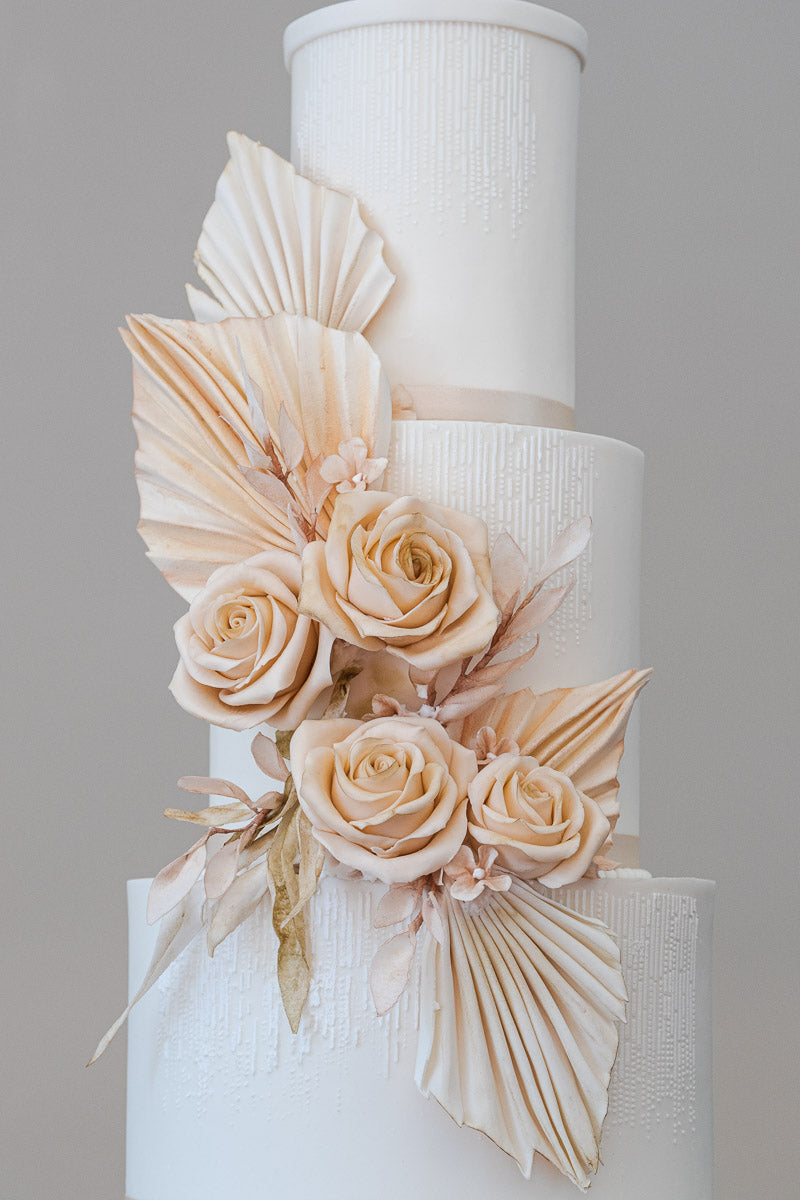 Desert Deco Wedding Cake