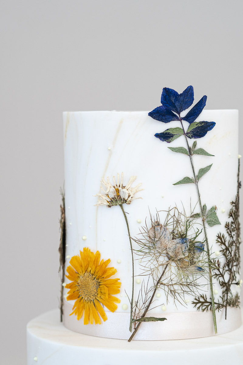 Wild Meadow Wedding Cake