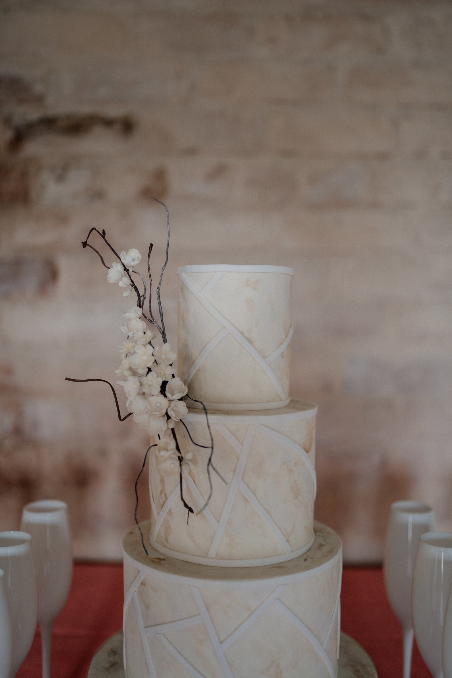 Beach Babe Wedding Cake