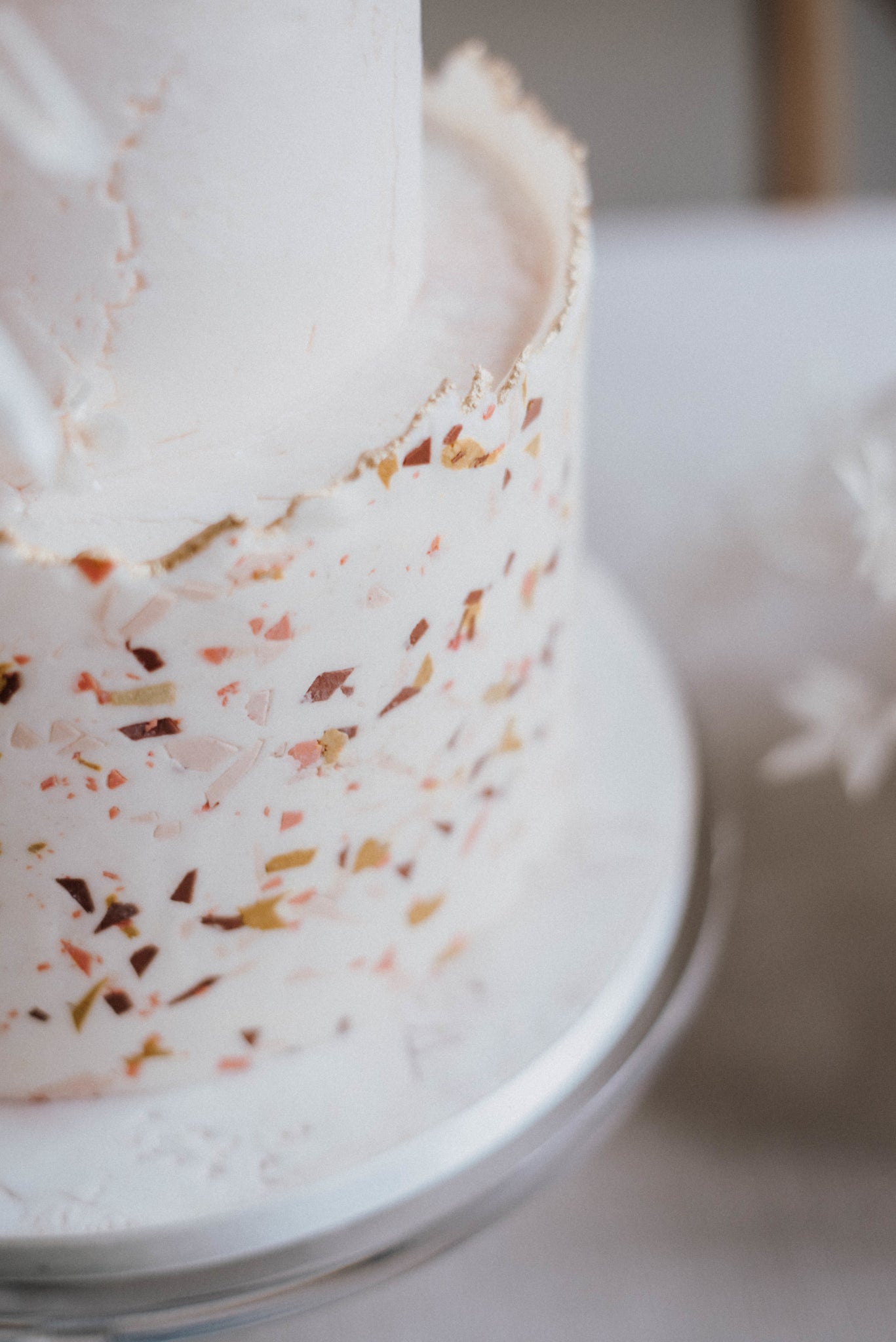 Terrazzo Wedding Cake