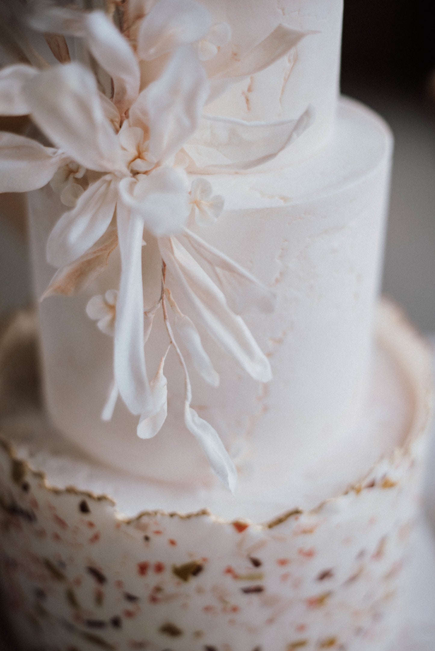 Terrazzo Wedding Cake